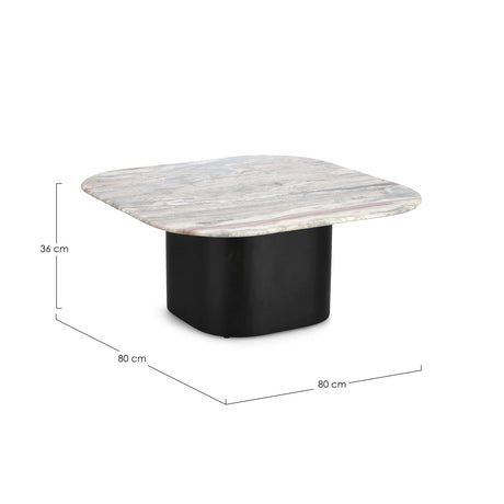 Couchtisch 80x80 Leander - ZEN ZONE Furniture
