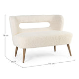 Sofa 2-Sitzer Cortina - ZEN ZONE Furniture