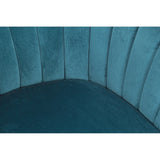 Sessel Avril Pfauenblau - ZEN ZONE Furniture