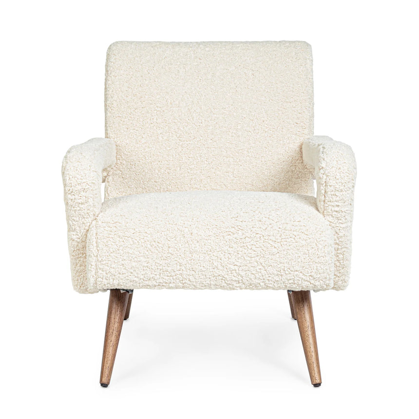 Sessel Berna Weiß - ZEN ZONE Furniture