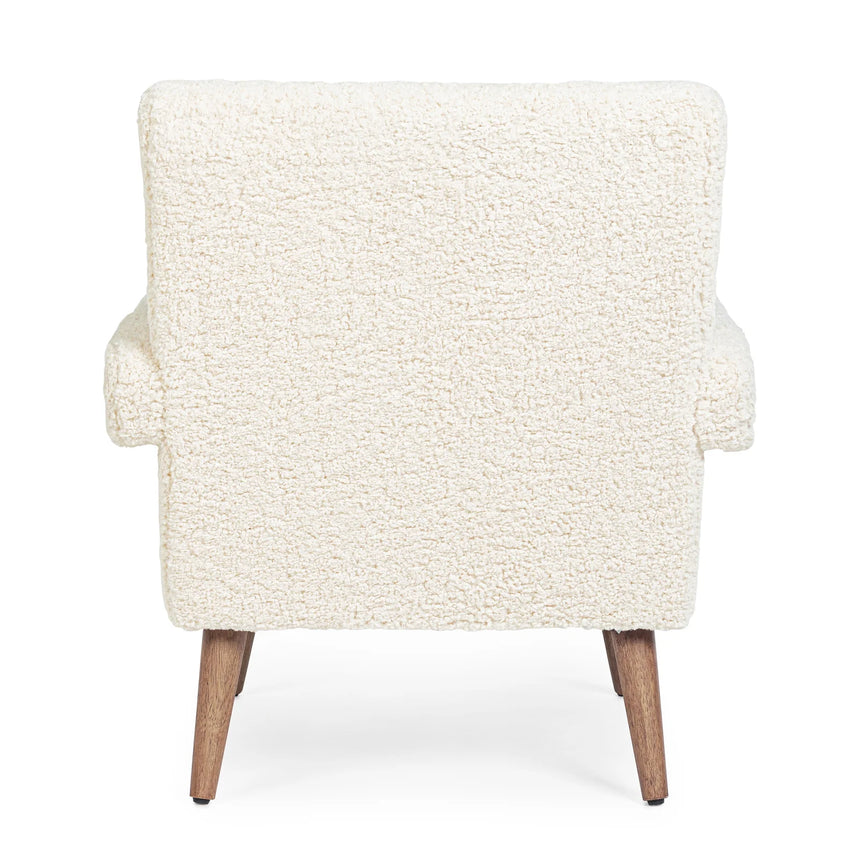 Sessel Berna Weiß - ZEN ZONE Furniture