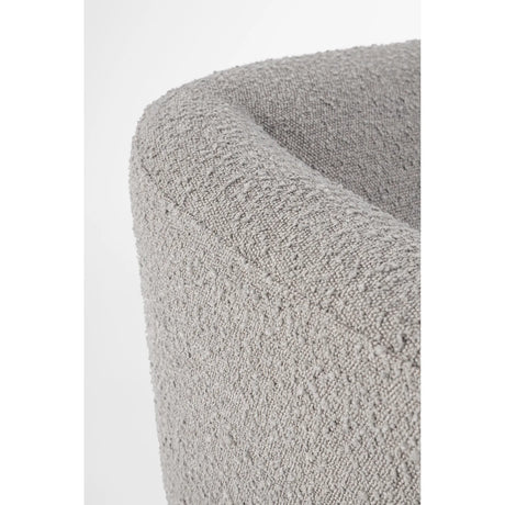 Sessel Claudine Grau Bouclé - ZEN ZONE Furniture