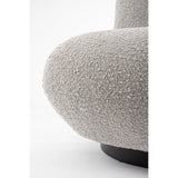 Drehsessel Margot Grau Bouclé - ZEN ZONE Furniture