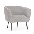 Sessel Avril Grau Bouclé - ZEN ZONE Furniture