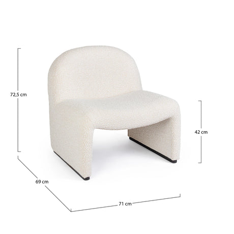 Sessel Bassilla Natürlich - ZEN ZONE Furniture
