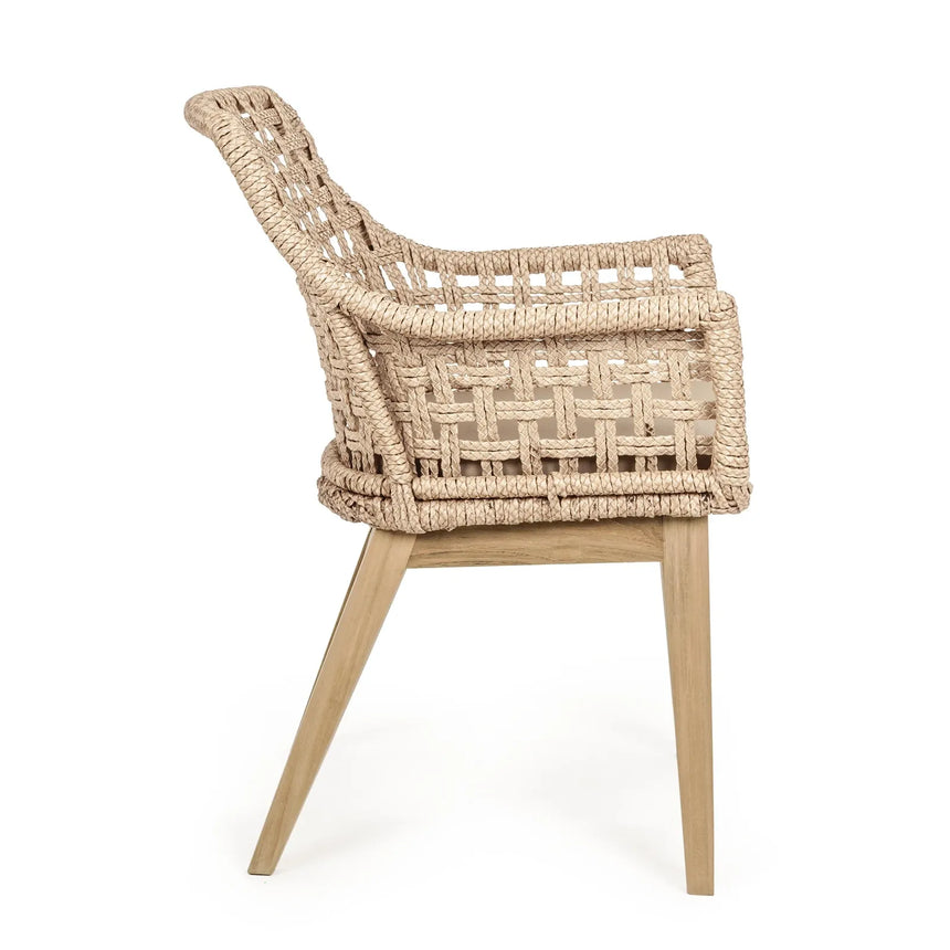 Gartenstuhl mit Armlehne und Kissen Madison N - ZEN ZONE Furniture