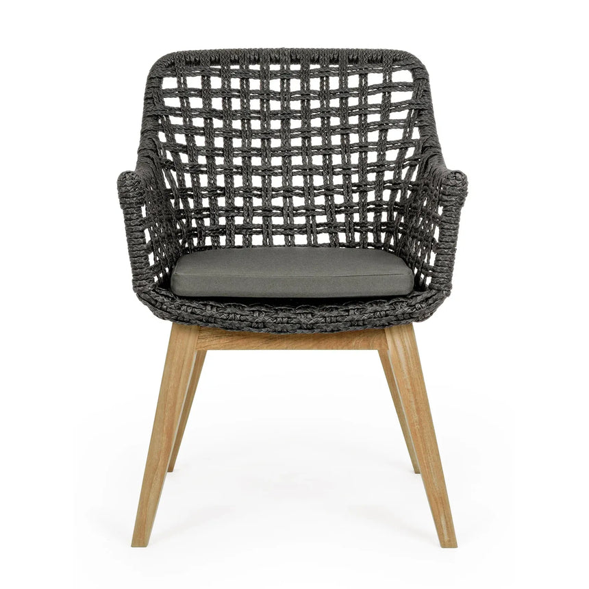 Gartenstuhl mit Armlehne und Kissen Madison S - ZEN ZONE Furniture