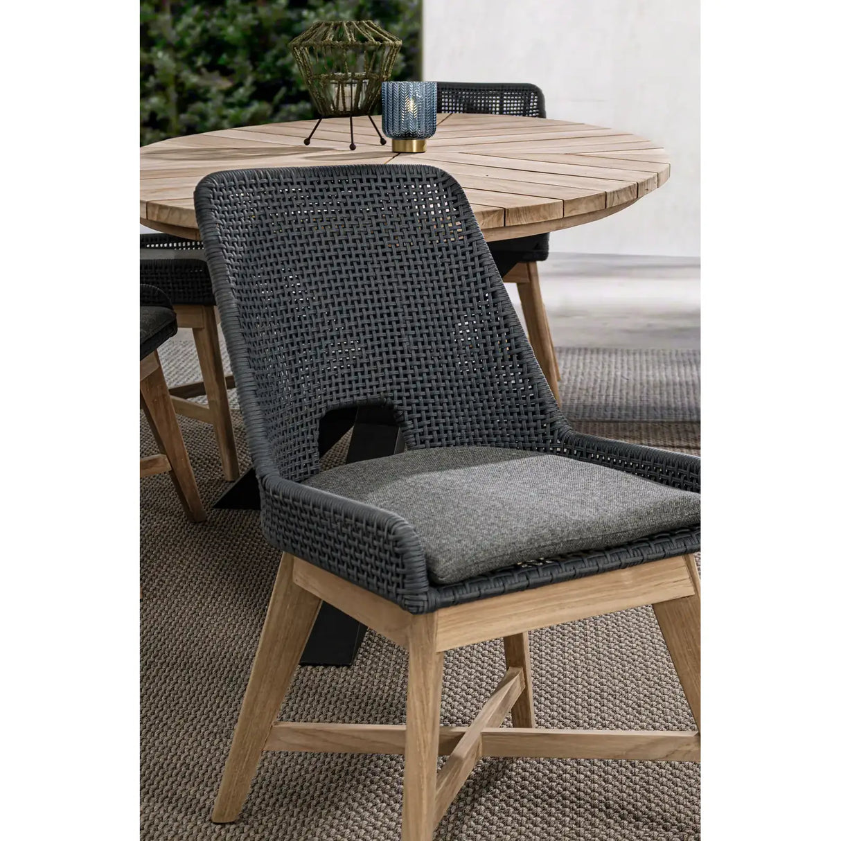 Gartenstuhl mit Kissen Hesperia Slate - ZEN ZONE Furniture