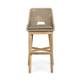 Outdoor Barhocker Hesperia mit Kissen Taupe - ZEN ZONE Furniture