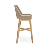 Outdoor Barhocker Hesperia mit Kissen Taupe - ZEN ZONE Furniture