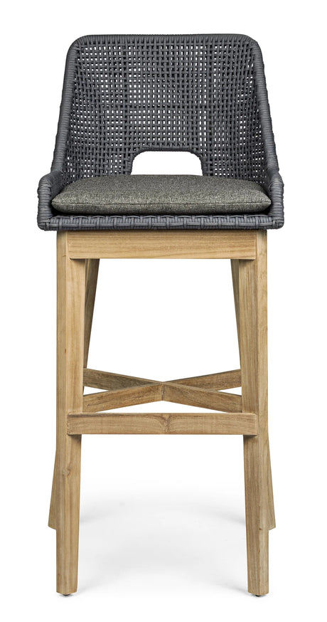 Outdoor Barhocker Hesperia mit Kissen Slate - ZEN ZONE Furniture