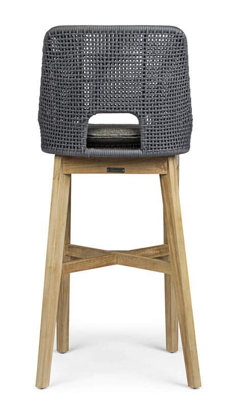 Outdoor Barhocker Hesperia mit Kissen Slate - ZEN ZONE Furniture