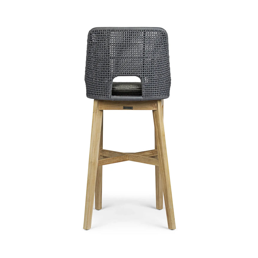 Outdoor Barhocker Hesperia mit Kissen Slate - ZEN ZONE Furniture