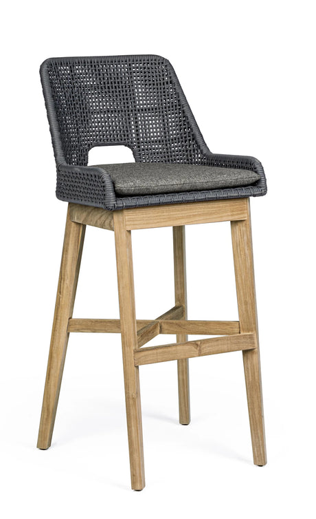 Outdoor Barhocker Hesperia mit Kissen Slate - ZEN ZONE Furniture