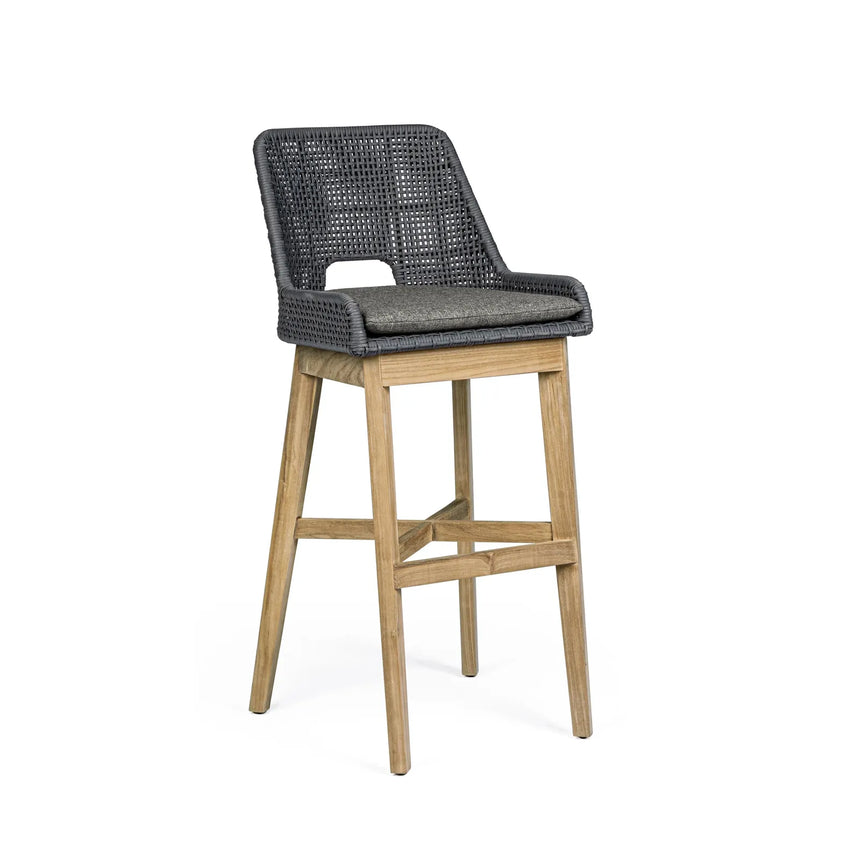 Outdoor Barhocker Hesperia mit Kissen Slate - ZEN ZONE Furniture