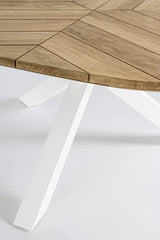 Gartentisch 160 Weiß RT01 Palmdale - ZEN ZONE Furniture