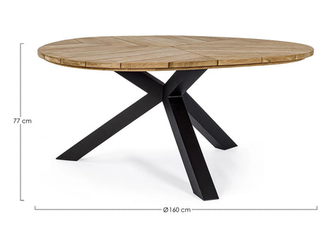 Gartentisch 160 Carbon RT02 Palmdale - ZEN ZONE Furniture
