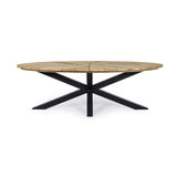 Gartentisch oval 240x110 Carbon RT02 Palmdale - ZEN ZONE Furniture