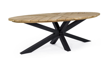 Gartentisch oval 240x110 Carbon RT02 Palmdale - ZEN ZONE Furniture
