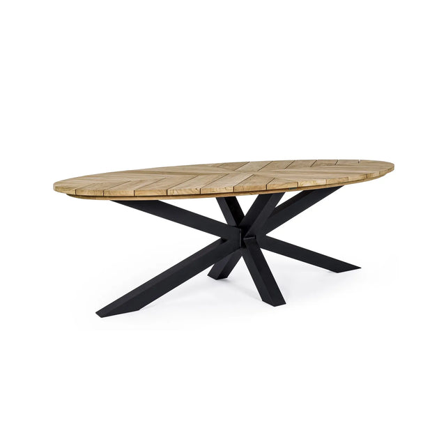 Gartentisch oval 240x110 Carbon RT02 Palmdale - ZEN ZONE Furniture