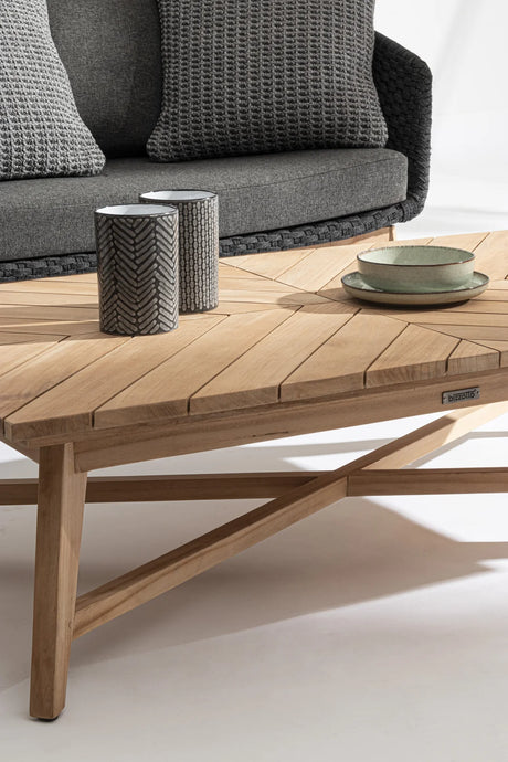 Outdoor Sessel Coachella mit Kissen Anthrazit - ZEN ZONE Furniture