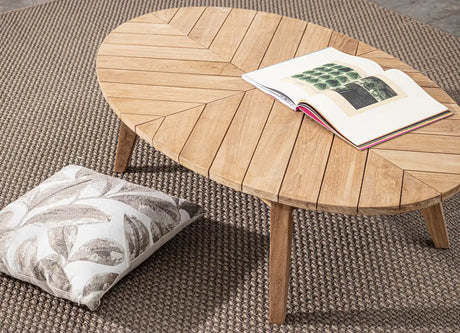 Garten Couchtisch oval 120x70 Coachella - ZEN ZONE Furniture