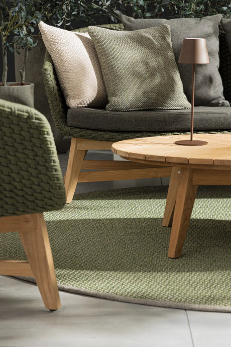 Garten Couchtisch oval 120x70 Coachella - ZEN ZONE Furniture