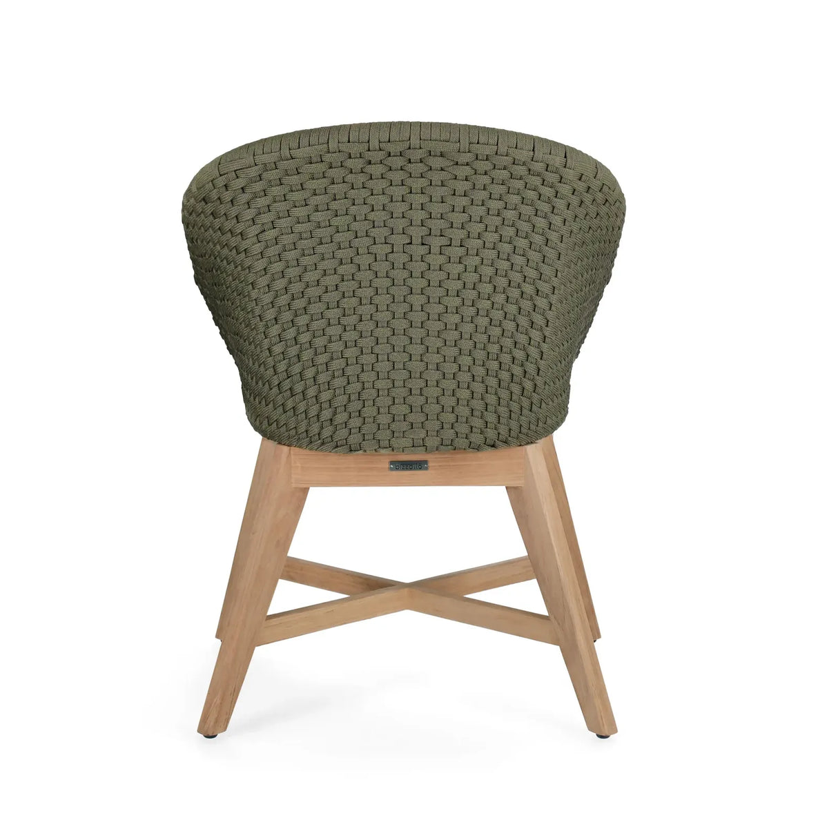 Gartenstuhl mit Armlehne und Kissen Coachella Grün - ZEN ZONE Furniture