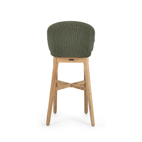 Outdoor Barhocker mit Kissen Coachella Grün - ZEN ZONE Furniture