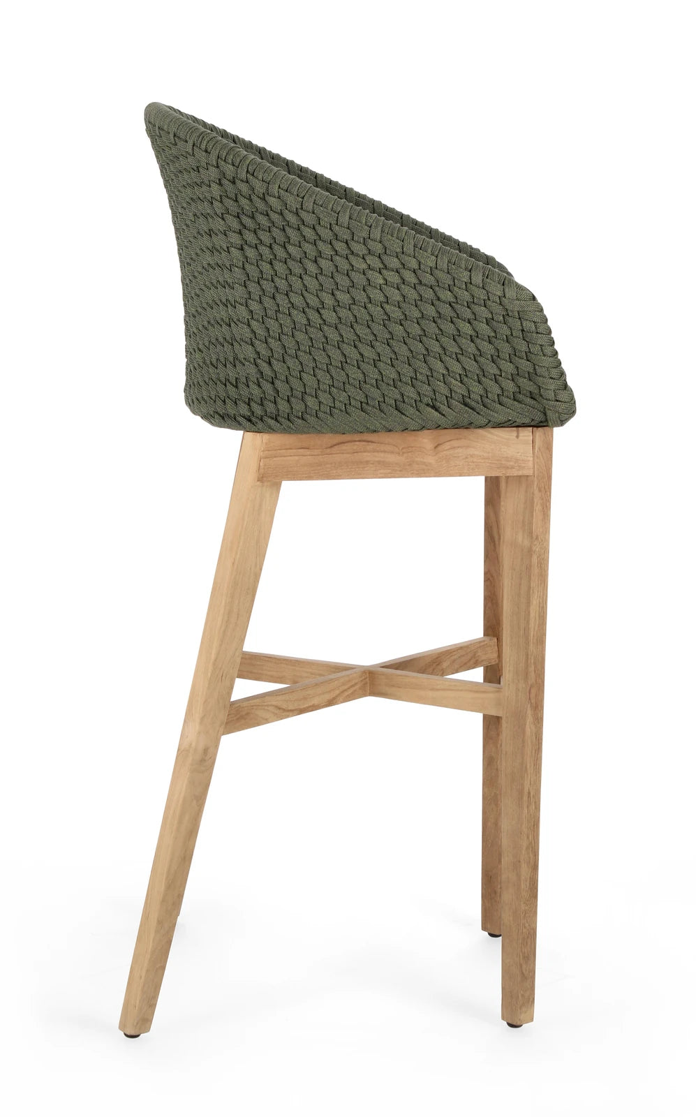 Outdoor Barhocker mit Kissen Coachella Grün - ZEN ZONE Furniture