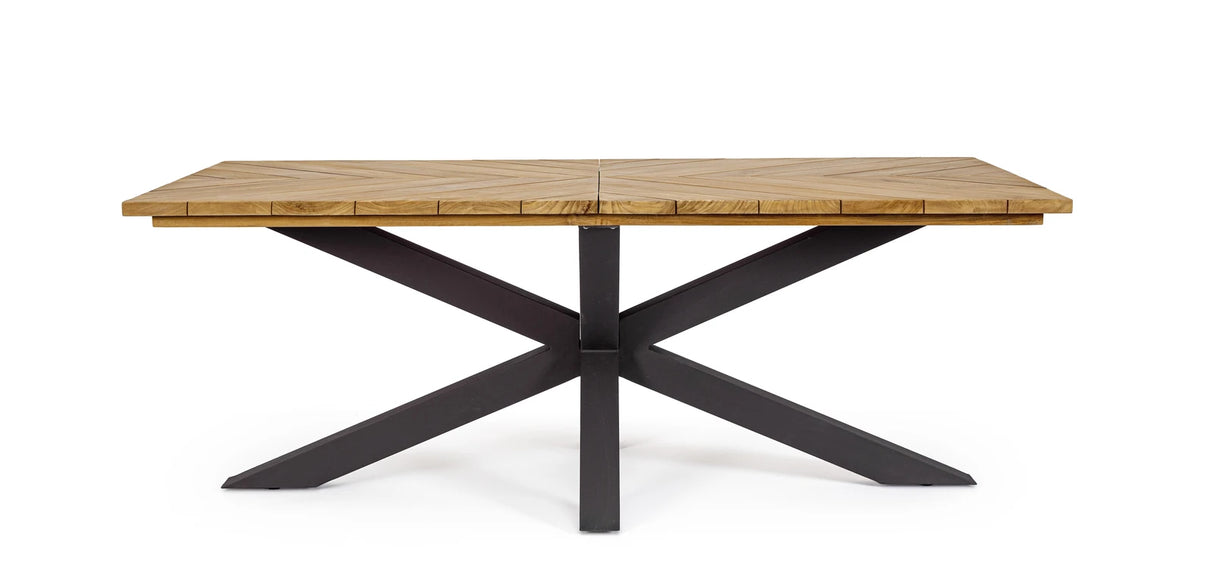 Gartentisch rechteckig 200x100 Carbon RT02 Palmdale - ZEN ZONE Furniture