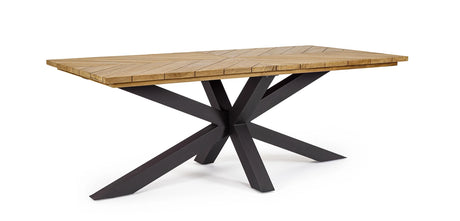 Gartentisch rechteckig 200x100 Carbon RT02 Palmdale - ZEN ZONE Furniture