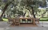 Gartenstuhl mit Armlehne und Kissen Genesis Abaca - ZEN ZONE Furniture
