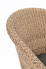 Gartenstuhl mit Armlehne und Kissen Genesis Abaca - ZEN ZONE Furniture
