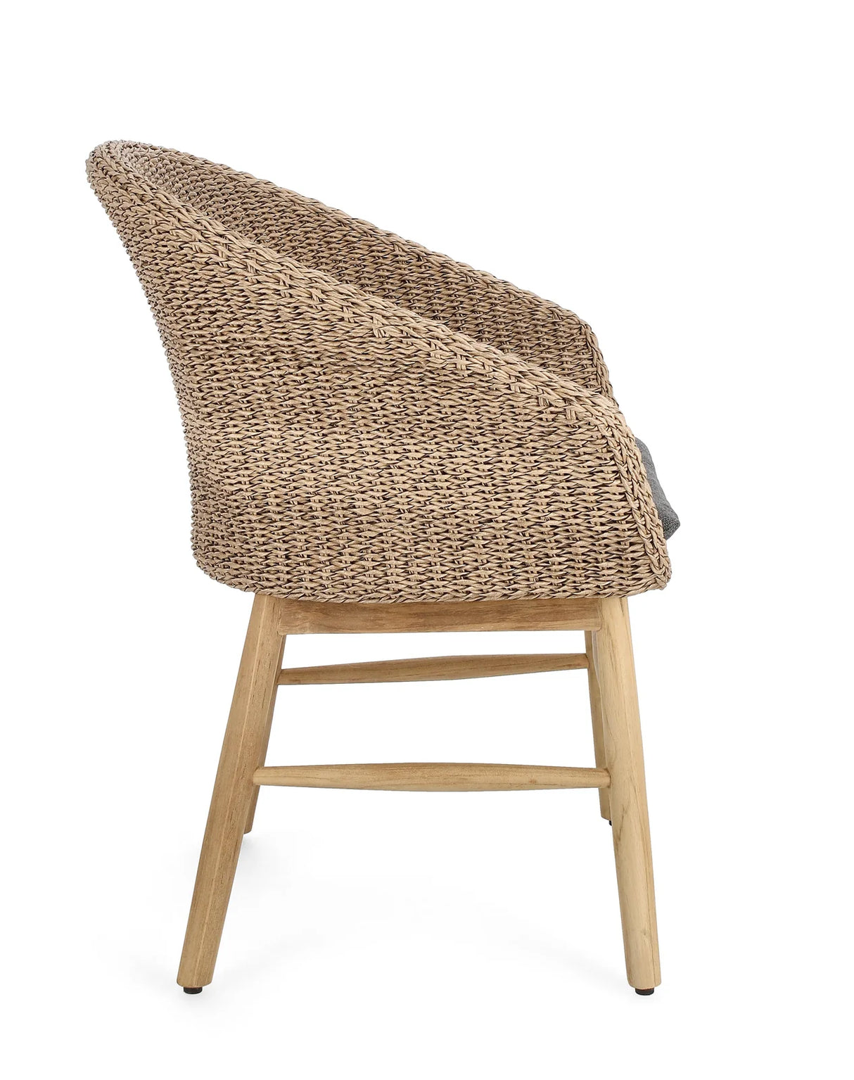 Gartenstuhl mit Armlehne und Kissen Genesis Abaca - ZEN ZONE Furniture