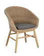 Gartenstuhl mit Armlehne und Kissen Genesis Abaca - ZEN ZONE Furniture