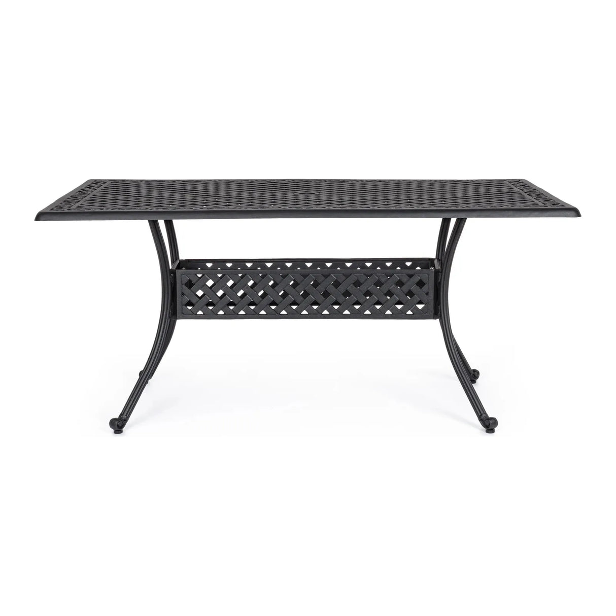 Ivrea Tisch rechteckig mit Holzkohle 160x90 cm - ZEN ZONE Furniture