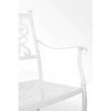Ivrea Stuhl mit Armlehne Weiss - ZEN ZONE Furniture