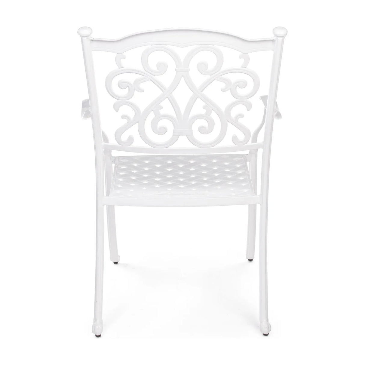 Ivrea Stuhl mit Armlehne Weiss - ZEN ZONE Furniture