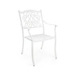 Ivrea Stuhl mit Armlehne Weiss - ZEN ZONE Furniture