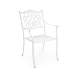 Ivrea Stuhl mit Armlehne Weiss - ZEN ZONE Furniture
