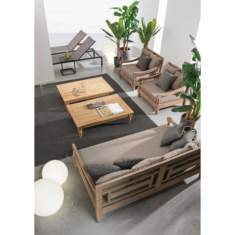 Outdoor Daybed mit Kissen Bali - FSC - ZEN ZONE Furniture