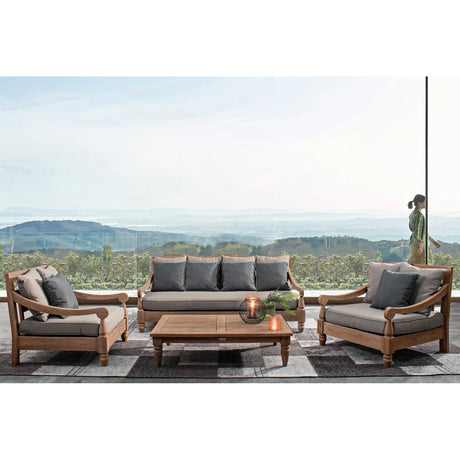 Outdoor Daybed mit Kissen Bali - FSC - ZEN ZONE Furniture