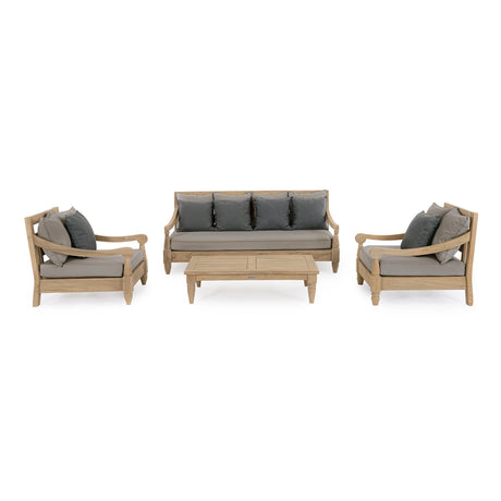 Outdoor Daybed mit Kissen Bali - FSC - ZEN ZONE Furniture