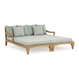 Bali Aqua Daybed Set 2 mit Kissen - FSC - ZEN ZONE Furniture