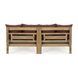 Bali Wein Daybed Set 2 mit Kissen - FSC - ZEN ZONE Furniture