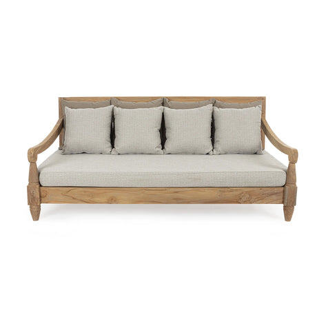 Outdoor Daybed mit Kissen Bali Natural - FSC - ZEN ZONE Furniture