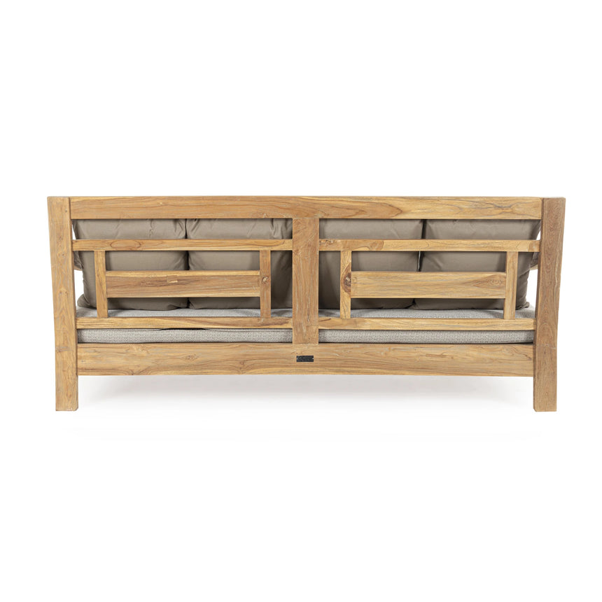 Outdoor Daybed mit Kissen Bali Natural - FSC - ZEN ZONE Furniture