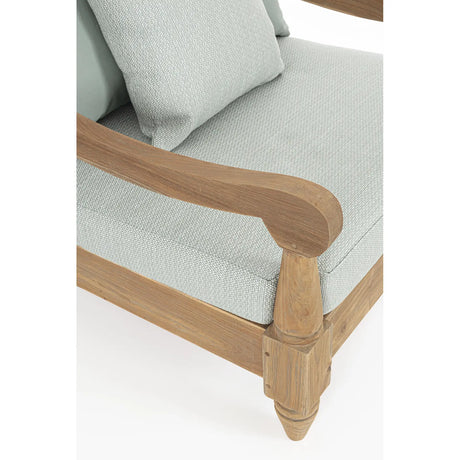 Outdoor Sessel mit Kissen Bali Aqua - FSC - ZEN ZONE Furniture