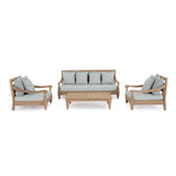 Outdoor Sessel mit Kissen Bali Aqua - FSC - ZEN ZONE Furniture